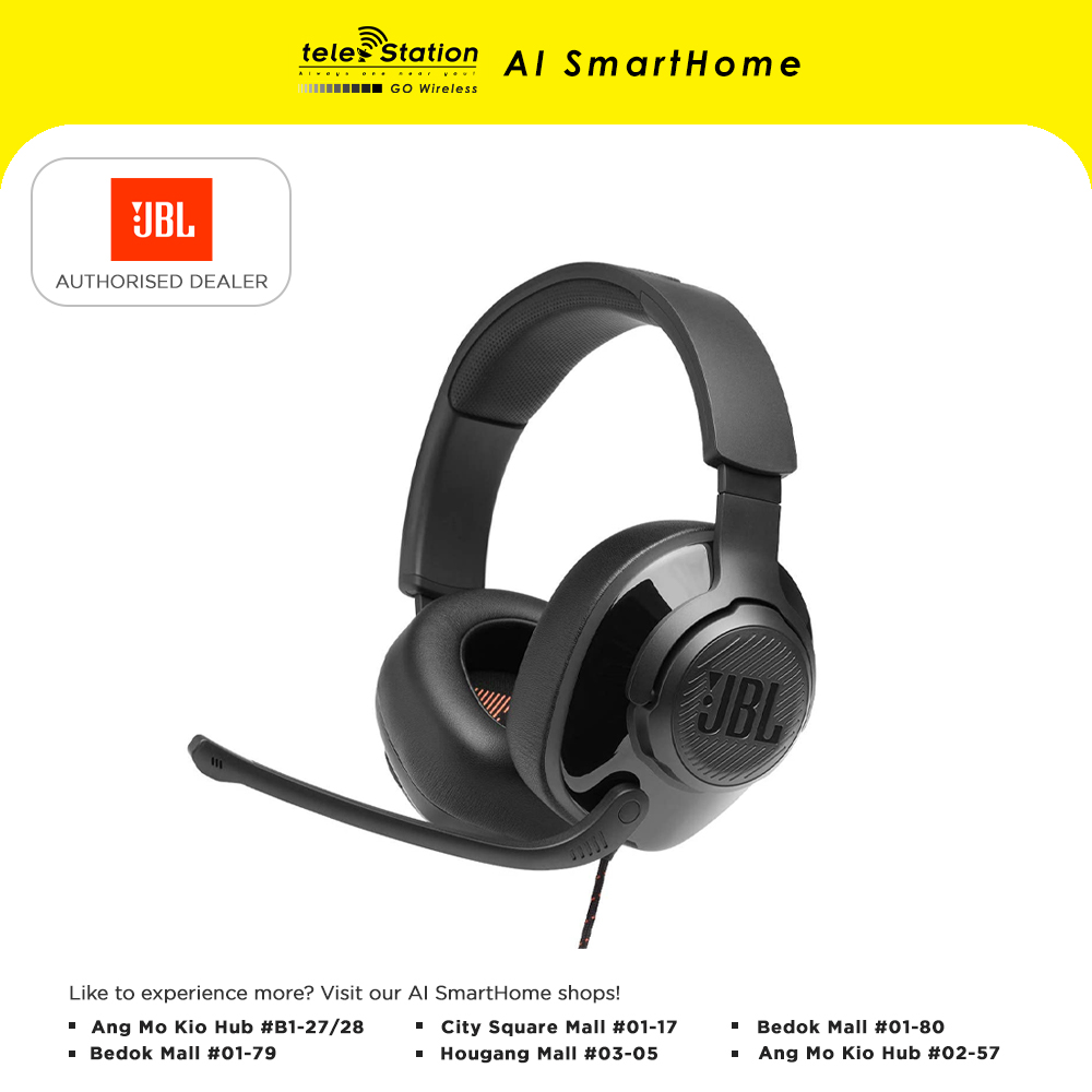 JBL Quantum 200 Headphones (1 Year Local Warranty)