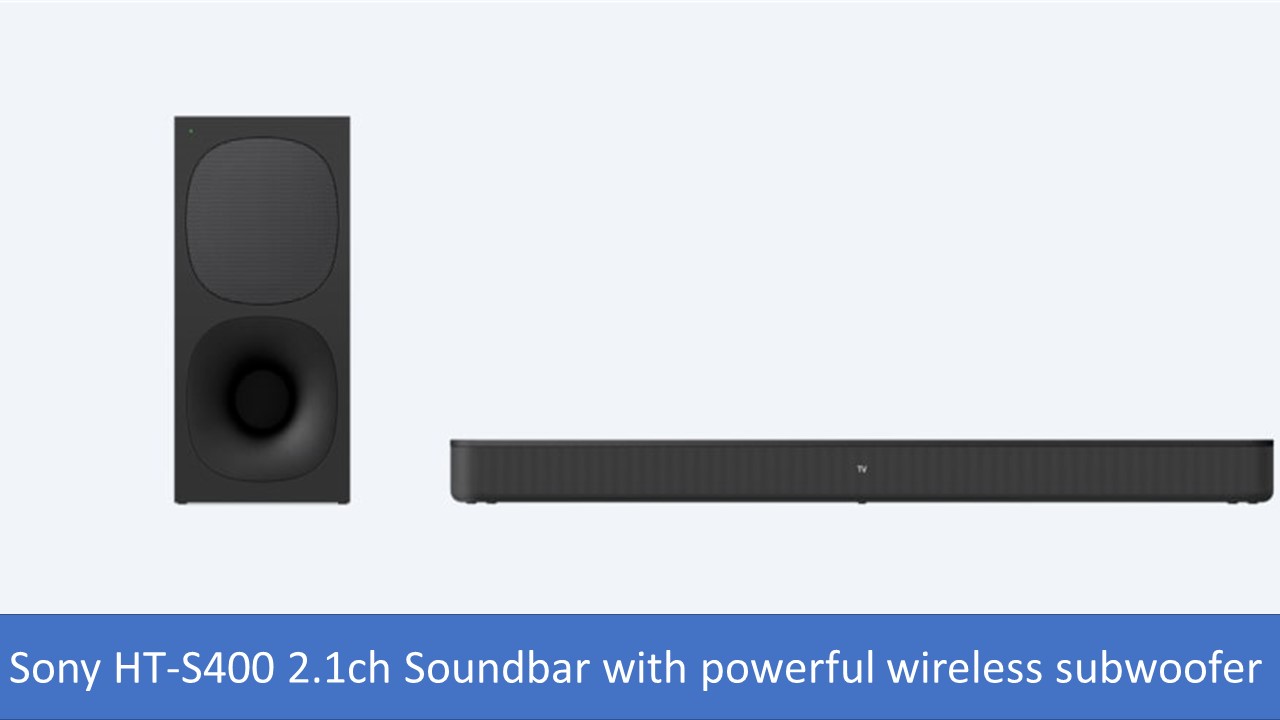 Sony HT S400 | 2.1ch Soundbar