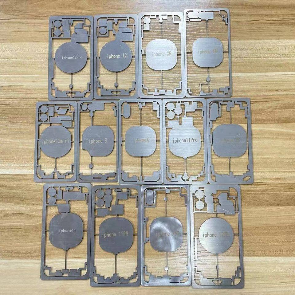 2021 Back Glass Position Protecting Mold For Laser Machine 8P X Xs 11 12 Pro Max Remove Rear Cover No Hurt Camera Charging Port
